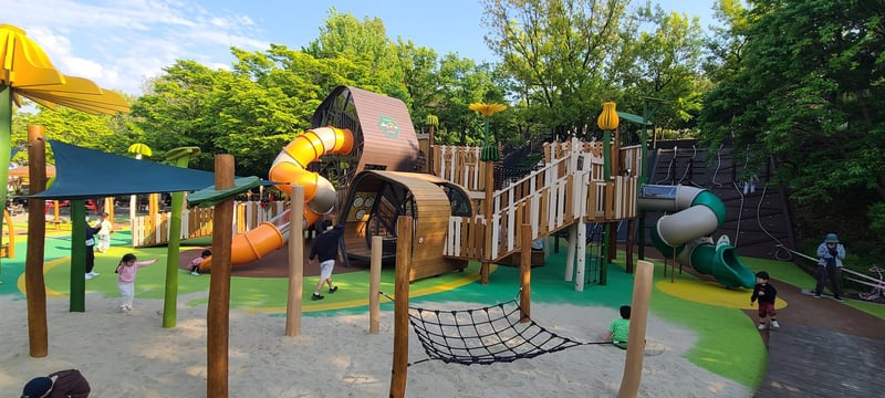 Construction of a Children's Playground for the 2026 Seoul International Garden Expo | Cheongwoo Fun Station